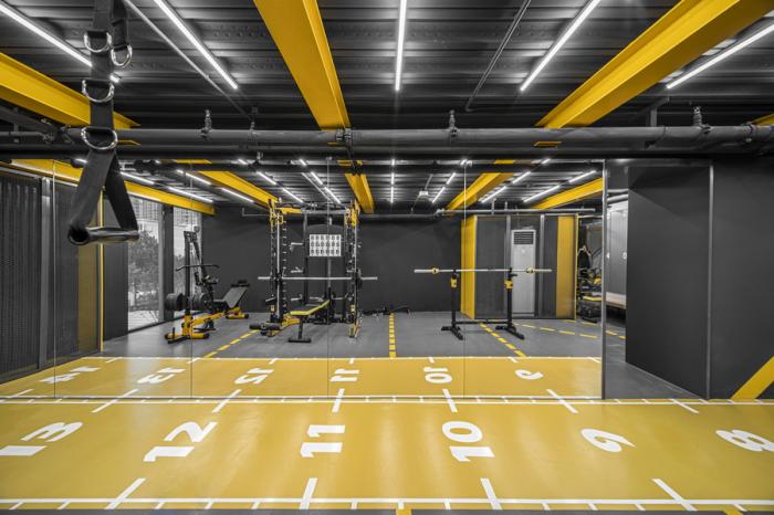 BIM建筑|中海左岸澜庭UNDER CONSTRUCTION健身房设计，天津 / DAGA大观建筑