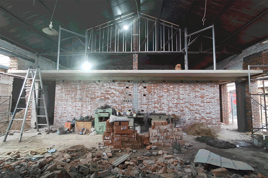 BIM建筑|厂仓围合——京郊厂房民宿改造 / CCDI卝智设计
