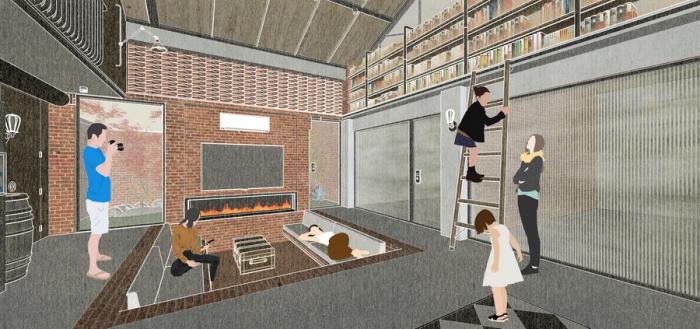 BIM建筑|厂仓围合——京郊厂房民宿改造 / CCDI卝智设计