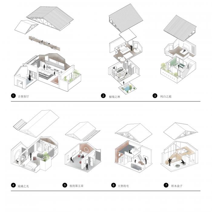 BIM建筑|厂仓围合——京郊厂房民宿改造 / CCDI卝智设计