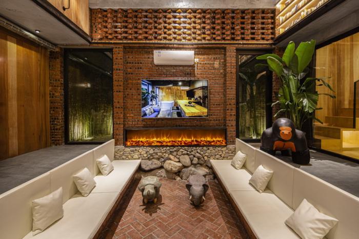 BIM建筑|厂仓围合——京郊厂房民宿改造 / CCDI卝智设计