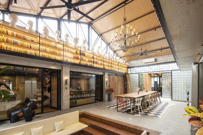 BIM建筑|厂仓围合——京郊厂房民宿改造 / CCDI卝智设计