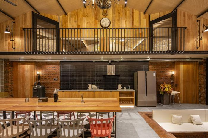 BIM建筑|厂仓围合——京郊厂房民宿改造 / CCDI卝智设计