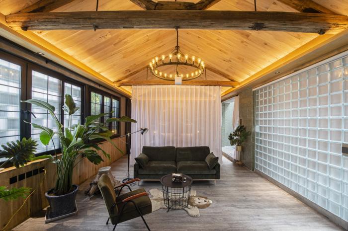 BIM建筑|厂仓围合——京郊厂房民宿改造 / CCDI卝智设计