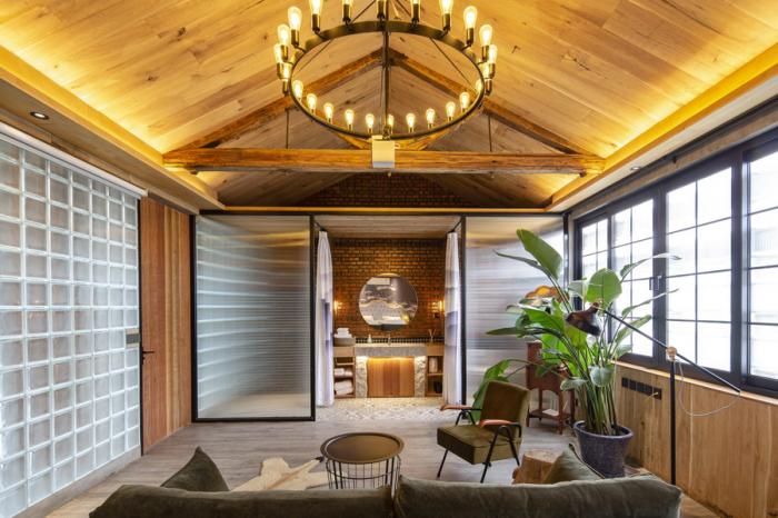 BIM建筑|厂仓围合——京郊厂房民宿改造 / CCDI卝智设计