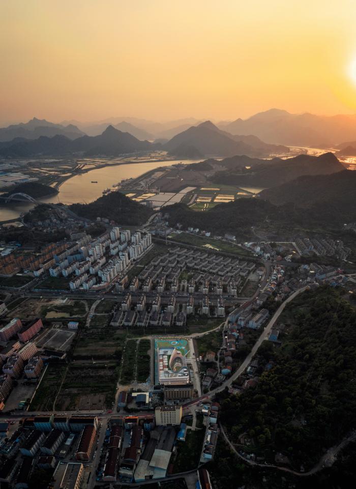 BIM建筑|三门健跳大孚双语幼儿园，台州 / 上海思序建筑规划设计