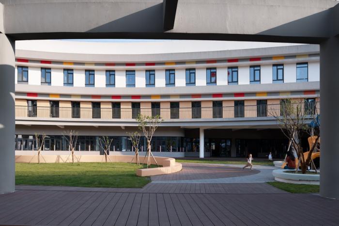 BIM建筑|三门健跳大孚双语幼儿园，台州 / 上海思序建筑规划设计