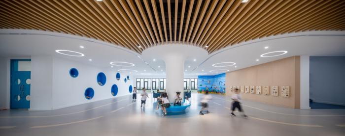 BIM建筑|三门健跳大孚双语幼儿园，台州 / 上海思序建筑规划设计