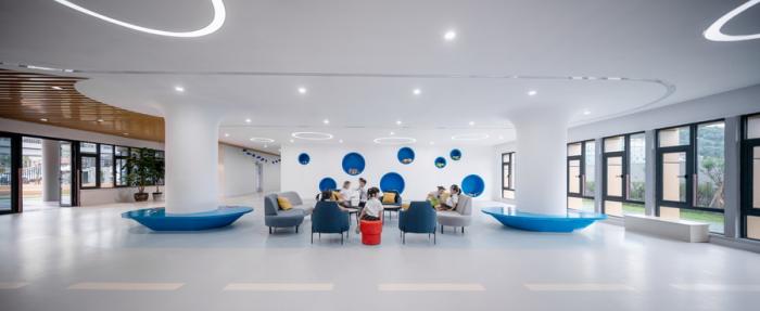 BIM建筑|三门健跳大孚双语幼儿园，台州 / 上海思序建筑规划设计