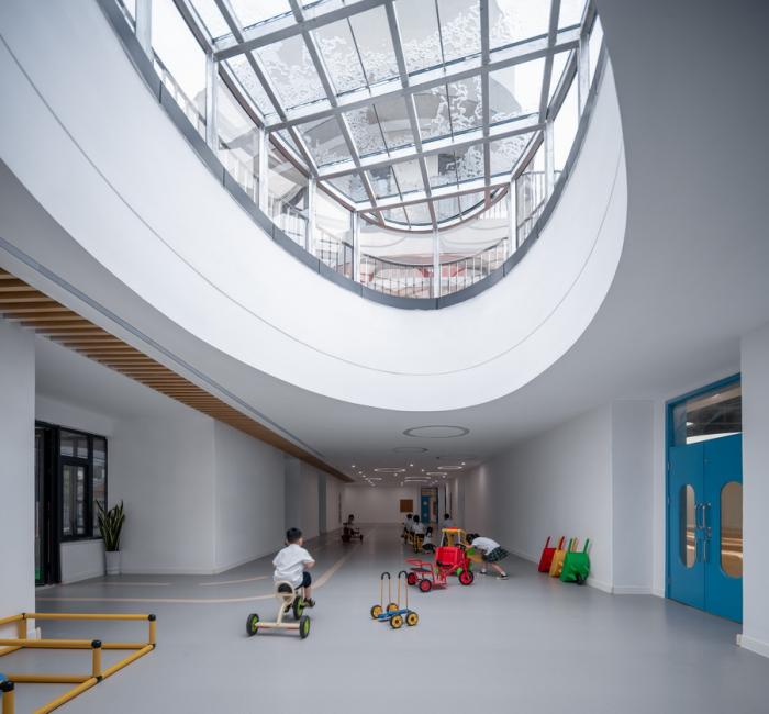 BIM建筑|三门健跳大孚双语幼儿园，台州 / 上海思序建筑规划设计