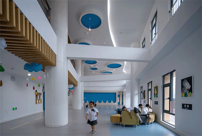 BIM建筑|三门健跳大孚双语幼儿园，台州 / 上海思序建筑规划设计