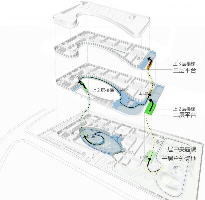 BIM建筑|三门健跳大孚双语幼儿园，台州 / 上海思序建筑规划设计
