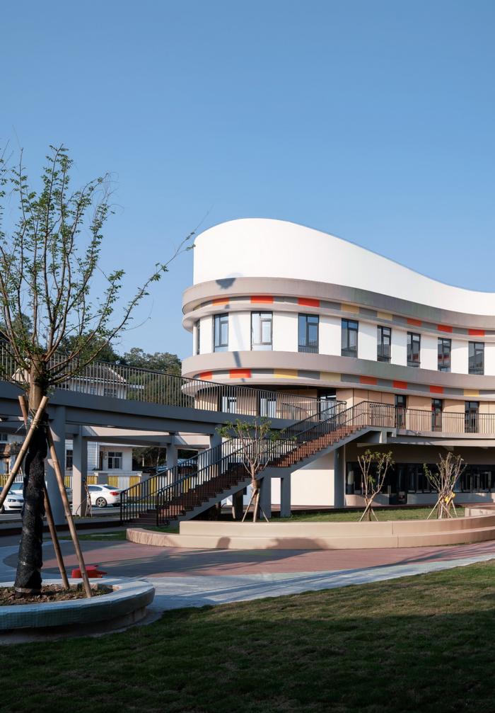 BIM建筑|三门健跳大孚双语幼儿园，台州 / 上海思序建筑规划设计