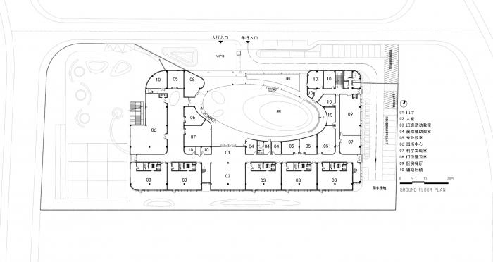 BIM建筑|三门健跳大孚双语幼儿园，台州 / 上海思序建筑规划设计