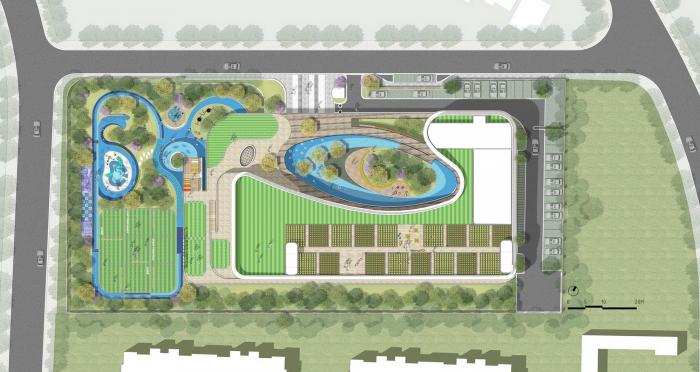 BIM建筑|三门健跳大孚双语幼儿园，台州 / 上海思序建筑规划设计