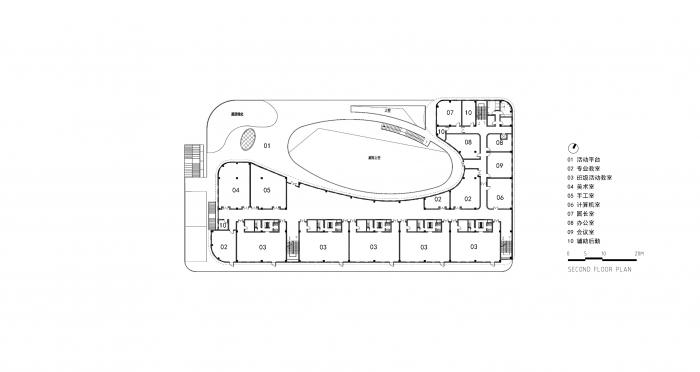 BIM建筑|三门健跳大孚双语幼儿园，台州 / 上海思序建筑规划设计