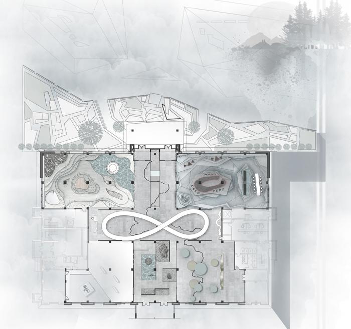 BIM建筑|北汤温泉小镇生活馆，沈阳 / 观町创新研究所