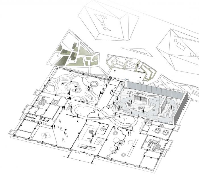 BIM建筑|北汤温泉小镇生活馆，沈阳 / 观町创新研究所