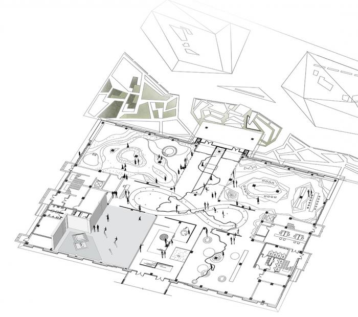 BIM建筑|北汤温泉小镇生活馆，沈阳 / 观町创新研究所