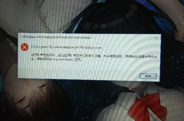 BIM问答|win10安装后打不开revit2016 显示应用程序无法启动-BIM建筑网