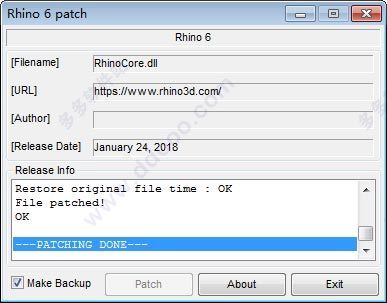 BIM问答|辅助软件Rhino有没有 6.5破解补丁 可以的给我一份,真的万分感...