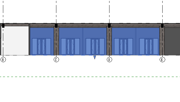 BIM问答|在为什么在revit立面视图中,选中墙体(图一),回到平面视图里,选...