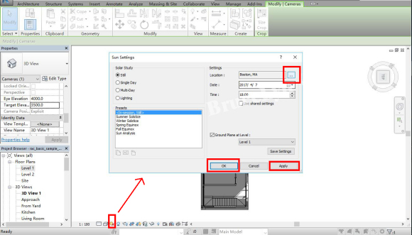 BIM问答|如何在Revit里面做高逼格的采光分析图?