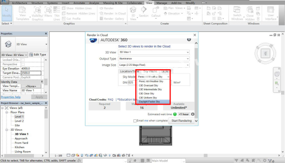 BIM问答|如何在Revit里面做高逼格的采光分析图?