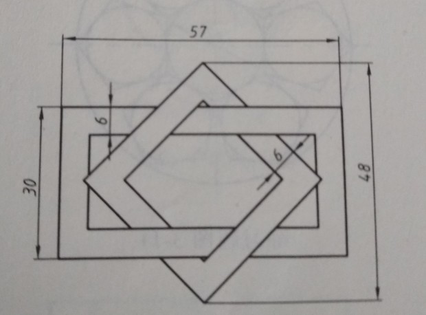 BIM问答|AutoCAD按给定尺寸绘制练习题图