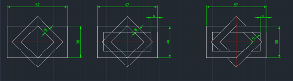 BIM问答|AutoCAD按给定尺寸绘制练习题图