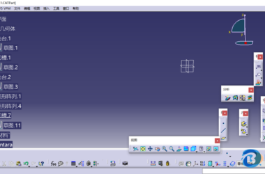 BIM问答|用CATIA画零件时特征书上的图标变成了网格状,零件找不到了...-BIM建筑网