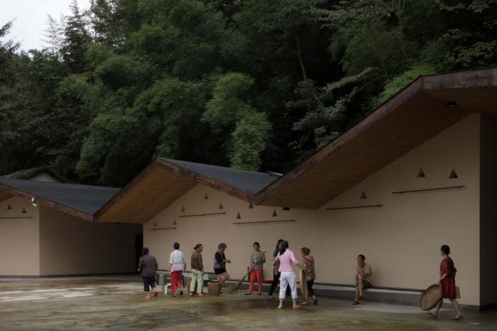 BIM建筑|金城社区五统一公共空间 / 时地建筑工作室