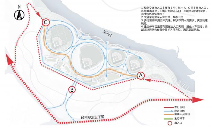 BIM建筑|云南省腾冲市国际棒球运动公园 / 深圳中海世纪建筑设计有限公司