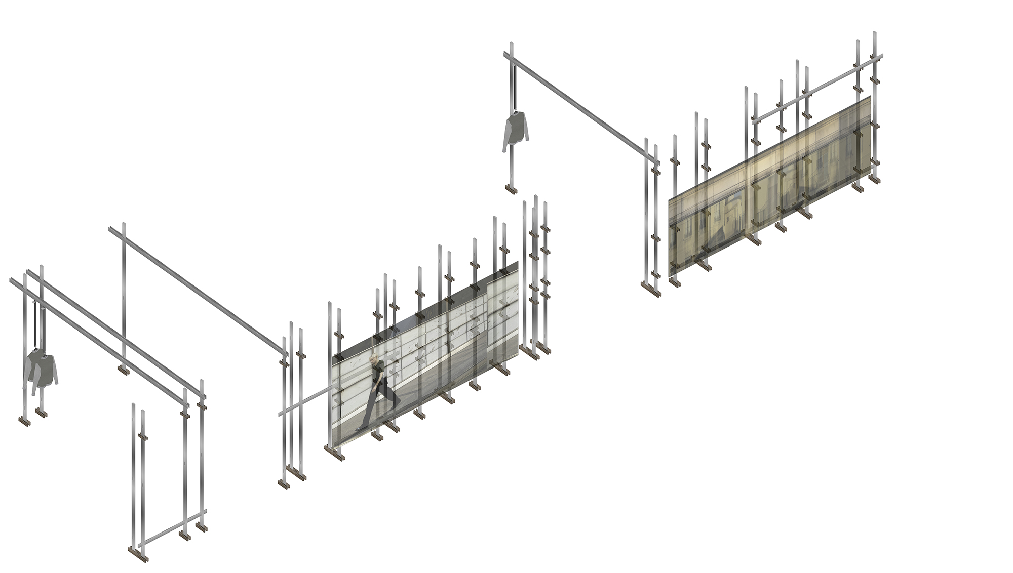 BIM建筑|SAMO形象店 / So Studio