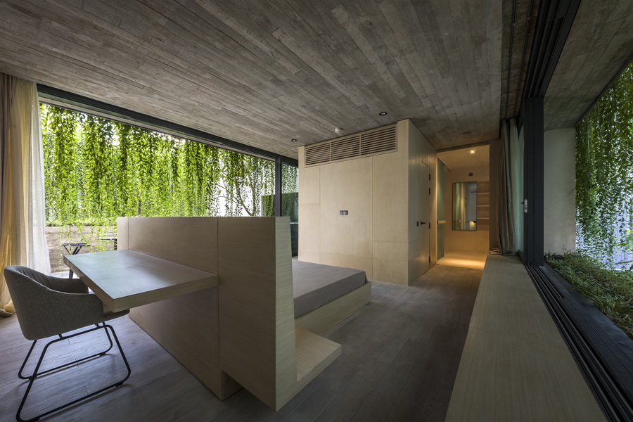 BIM建筑|越南Tan Dinh住宅，简居于“桥上” / MIA Design Studio