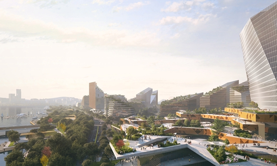 BIM建筑|腾讯公布深圳无车社区总体规划