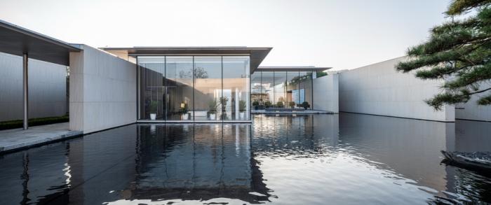 BIM建筑|十棵大香樟下的三进院子：未来城展示馆 / 孟凡浩-gad · line+ studio