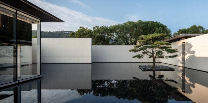 BIM建筑|十棵大香樟下的三进院子：未来城展示馆 / 孟凡浩-gad · line+ studio