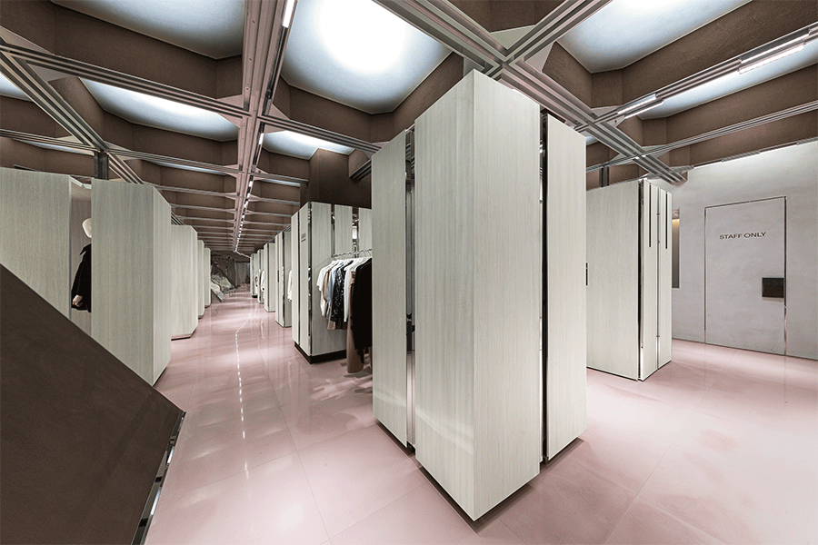 BIM建筑|秩序中的百变空间——J1M5 买手店 / 万社设计