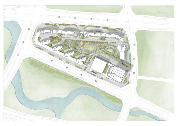 BIM建筑|桂林福达总部基地 / 帝奥·墨度 MUDO Architects