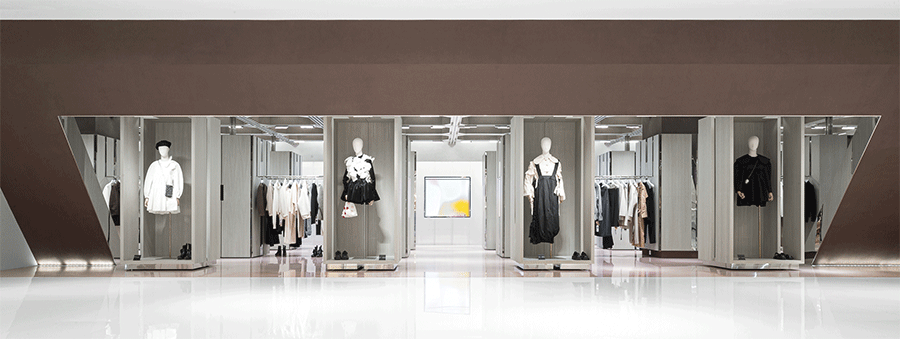 BIM建筑|秩序中的百变空间——J1M5 买手店 / 万社设计