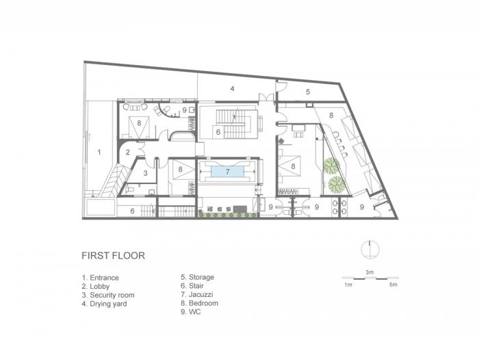 BIM建筑|星光熠熠，夜幕下的巨型灯笼 / Le House