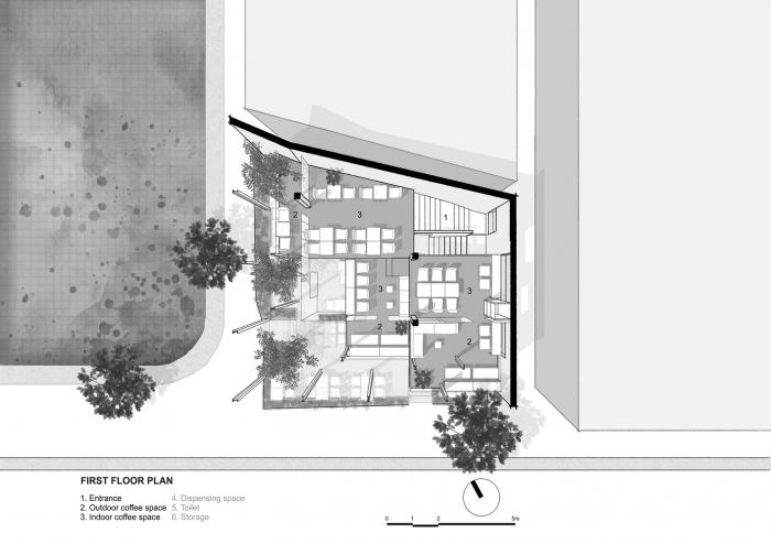 BIM建筑|O2咖啡店，越南 / MW archstudio