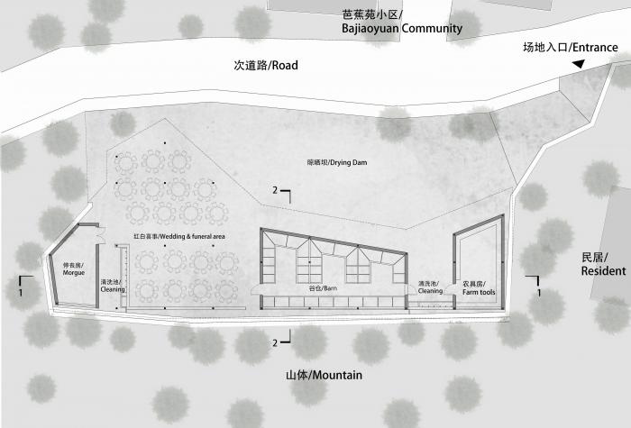BIM建筑|金城社区五统一公共空间 / 时地建筑工作室