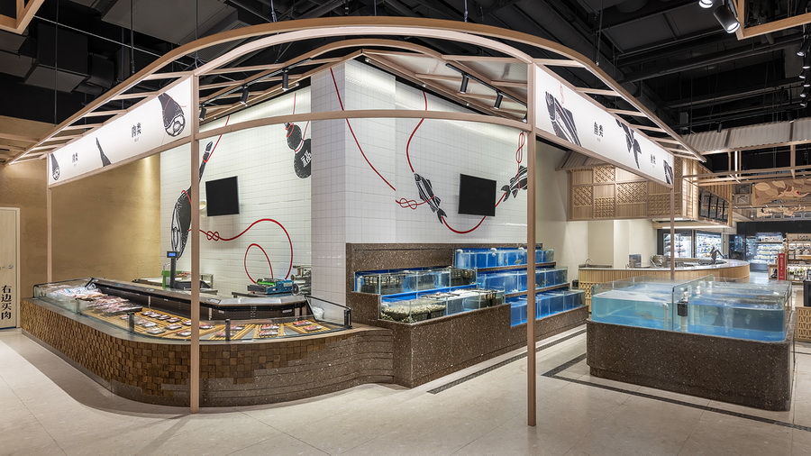 BIM建筑|寻味街市 / LUKSTUDIO 芝作室