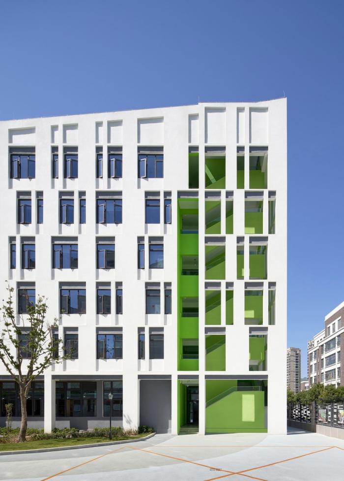 BIM建筑|乐清市育英寄宿学校小学部二期工程 / 中国美术学院风景建筑设计研究总院