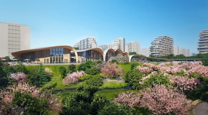 BIM建筑|泰康之家·桂园活力中心 / SUNLAY三磊 & 三磊方未