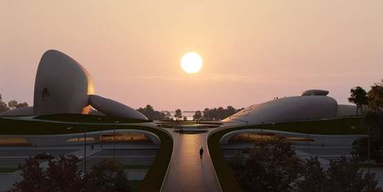 BIM建筑|MAD设计深圳“巨石”文化公园