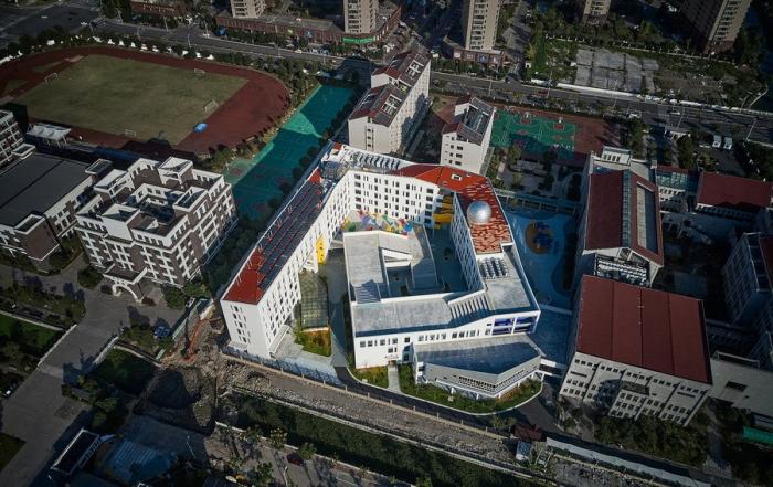 BIM建筑|乐清市育英寄宿学校小学部二期工程 / 中国美术学院风景建筑设计研究总院