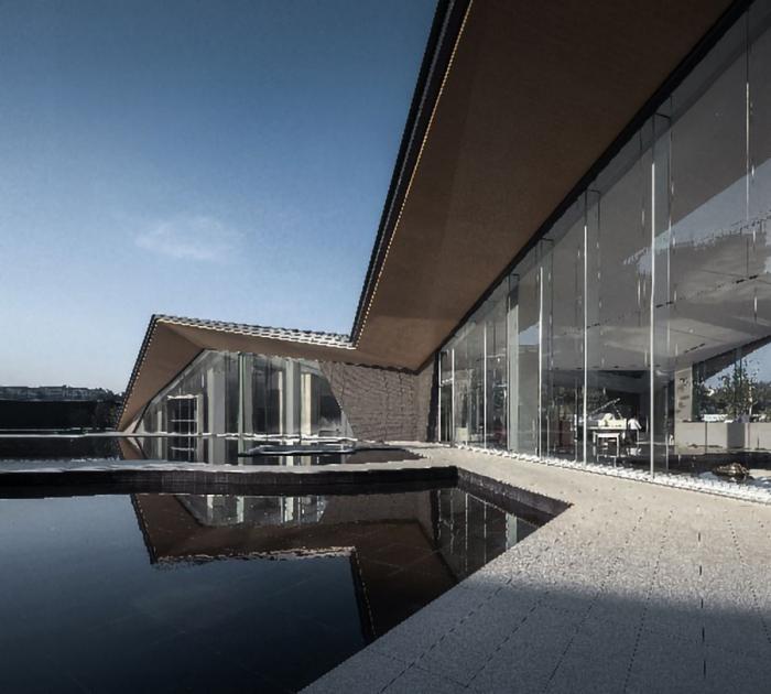 BIM建筑|南京燕子矶规划展示中心 / 帝奥设计集团